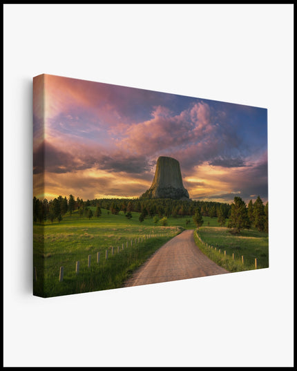 Devils Tower National Monument Canvas