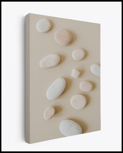 Beige Stones Canvas