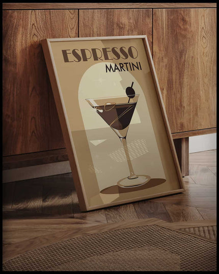 Espresso Martini Cocktail Poster