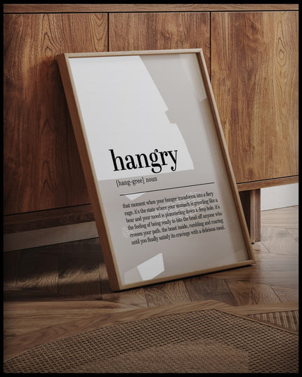 Definition Hangry