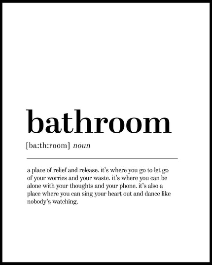 Definition Bathroom