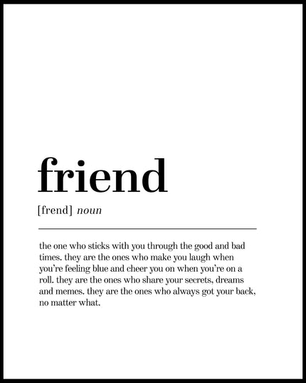 Definition Friend