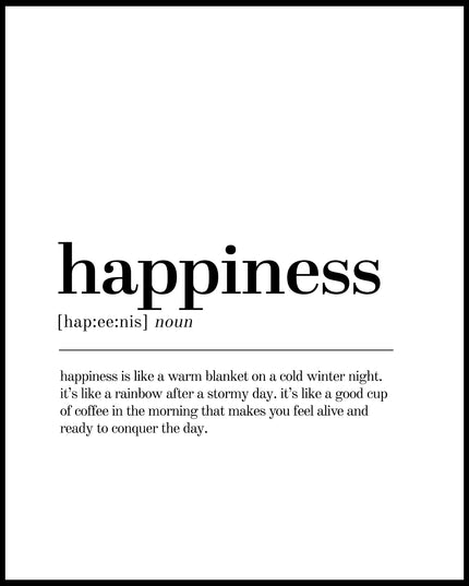 Definition Happiness