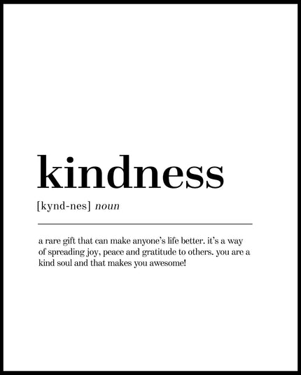 Definition Kindness