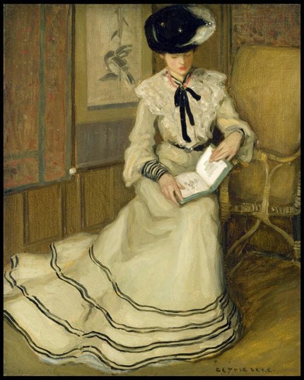 Girl reading