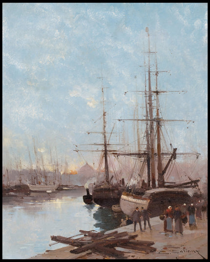 Harbor Scene