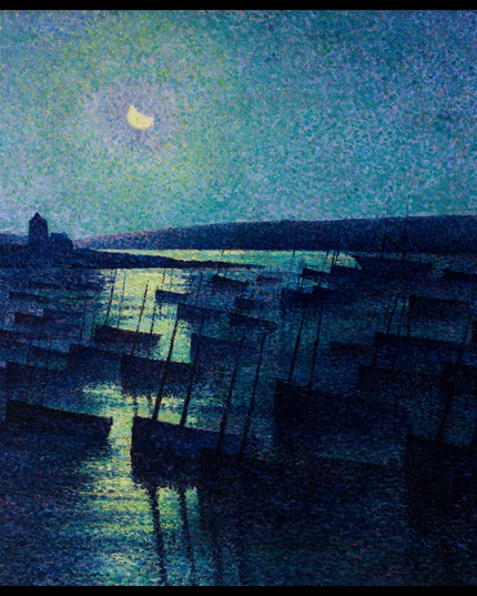 Camaret, Moonlight And Fishing Boats