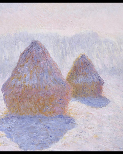 Haystacks (Effect of Snow and Sun)