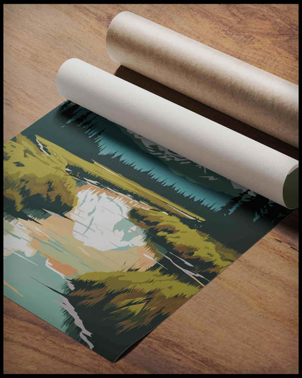 Wrangell-St. Elias National Park Poster