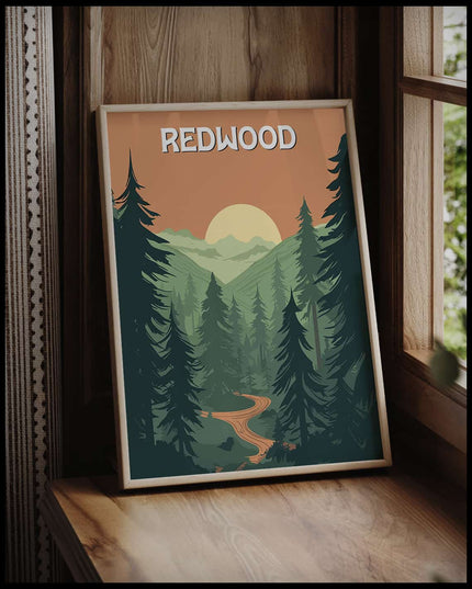 Redwood National Park Poster